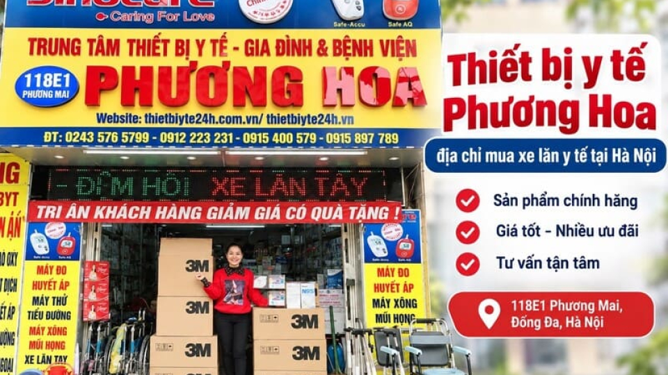 Mua xe lăn y tế tại Hà Nội ở đâu uy tín, nhiều mẫu dễ chọn?